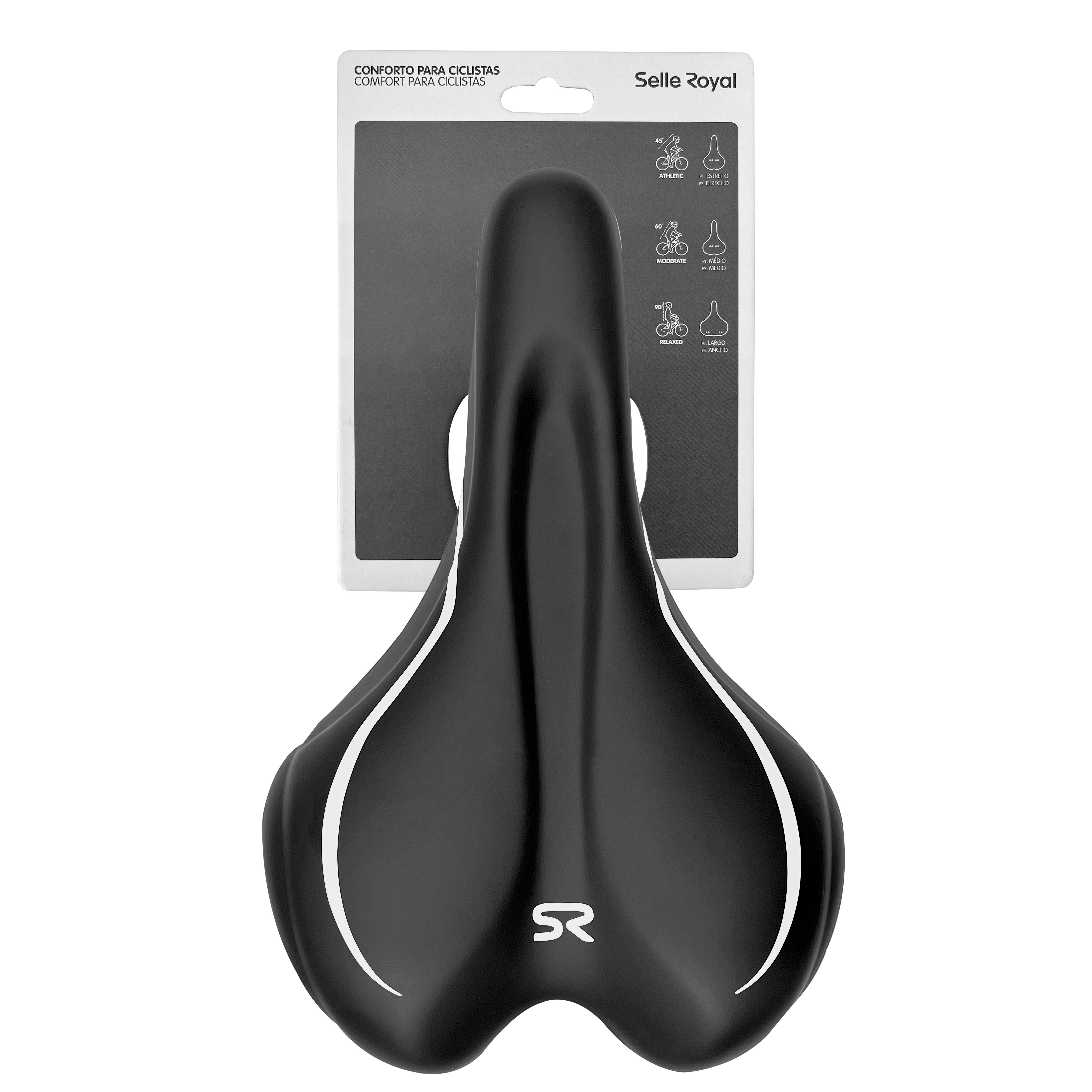MTB Premium linhas preto/branco sem carrinho com blister